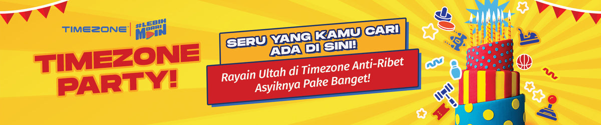 Birthday Party Package – Timezone Indonesia